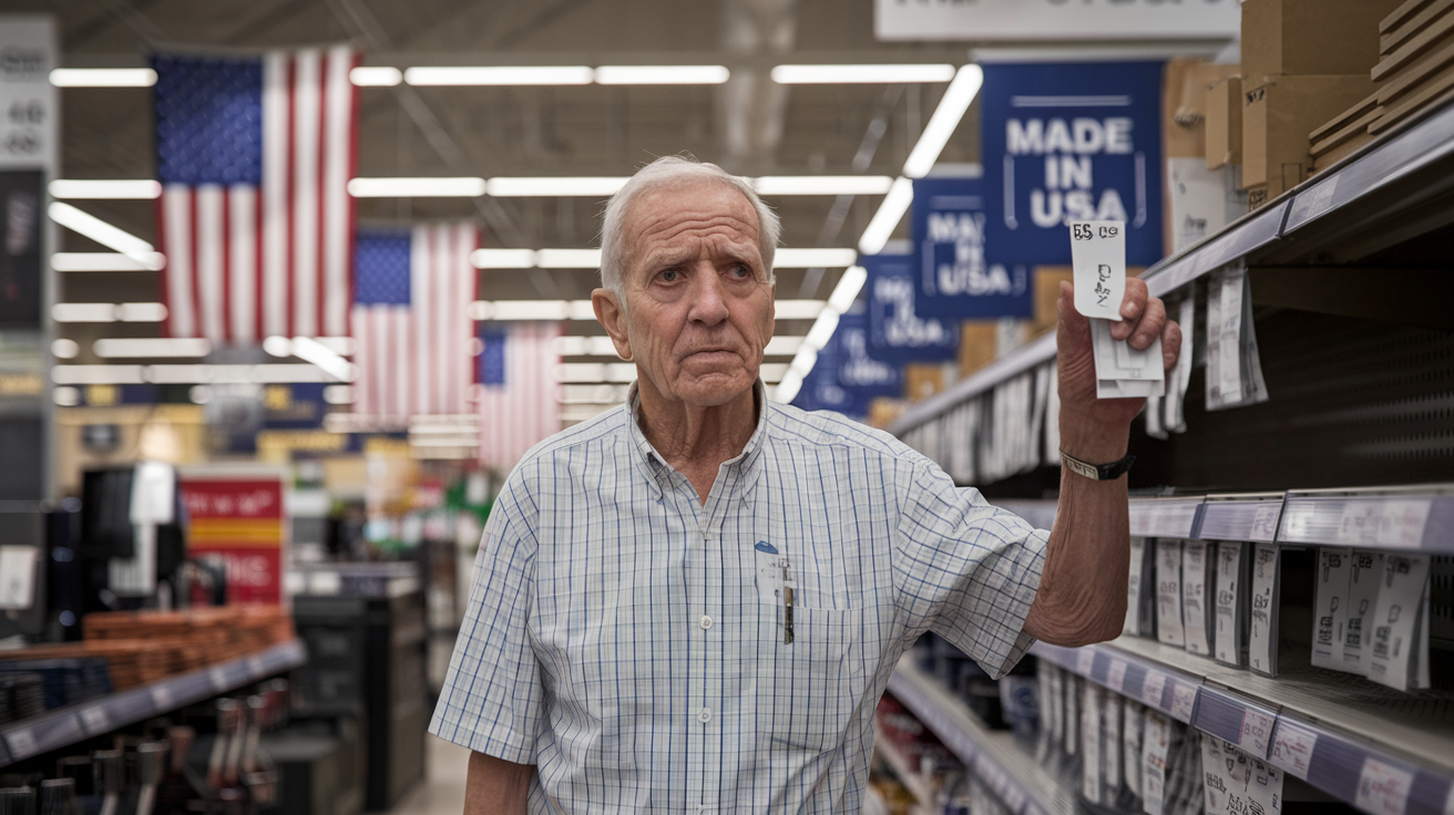 Retirees Fear Tariff-Driven Inflation Draining Savings